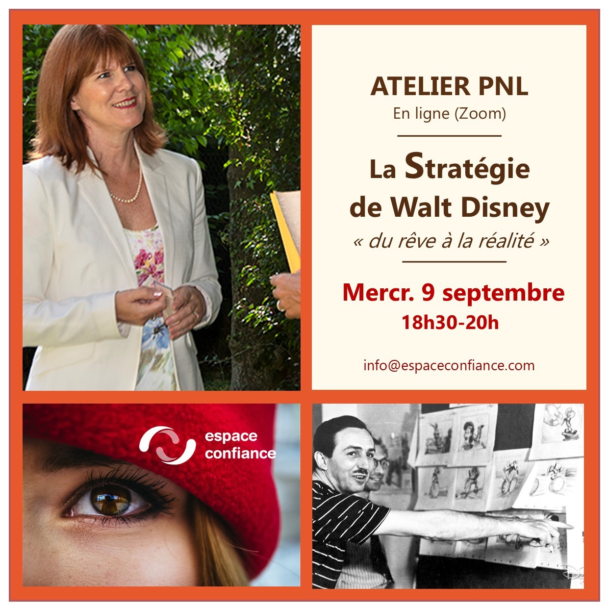 Atelier PNL - Stratégie de Walt Disney