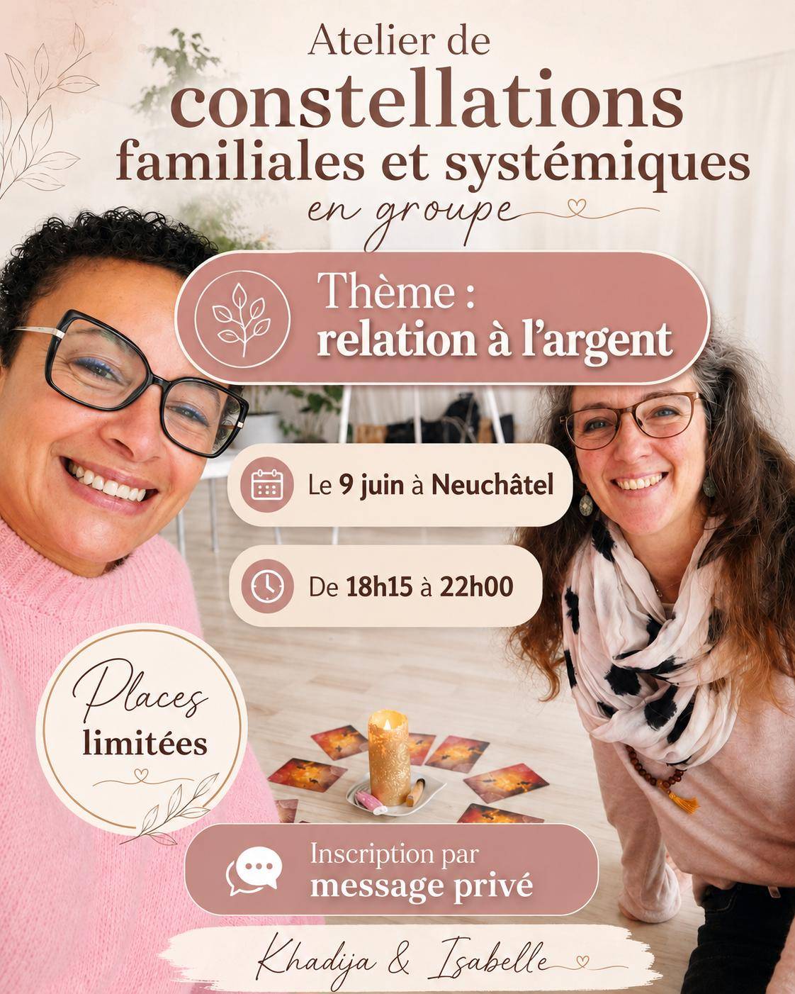 Constellations familiales en groupe